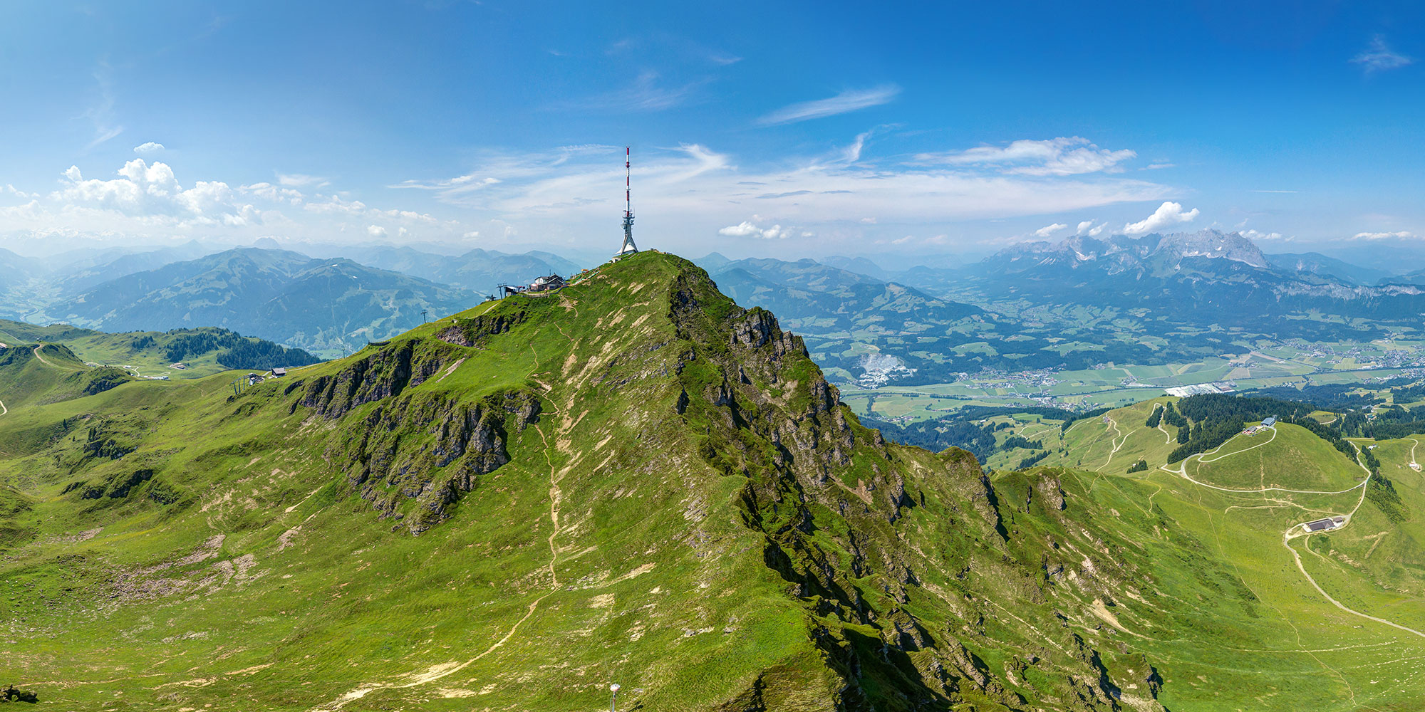 360° Panorama KITZBÜHELER HORN Kitzbühel